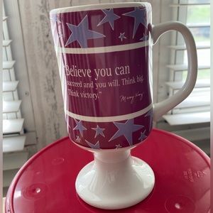 Mary Kay Inspirational Pedestal Glass Mug